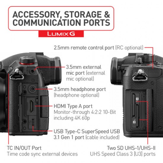 Panasonic Lumix DC-GH5S Mirrorless Micro Four Thirds Digital